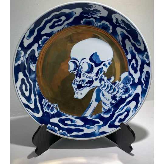 Skull Imari--Gold