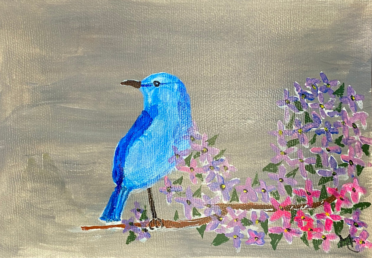 鳥30_ 幸せの青い鳥 – Speedy Shop
